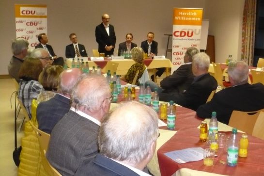 CDU im Dialog Gesundheit Referent Dr. Krausbeck
